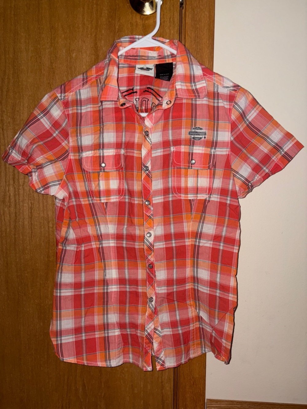 Harley-Davidson Short Sleeve Button Up